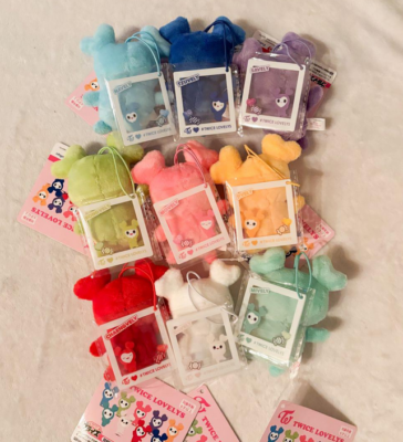 TWICE LOVELYS BABY LOVELYS mascot with charm GIGO Limited Japan