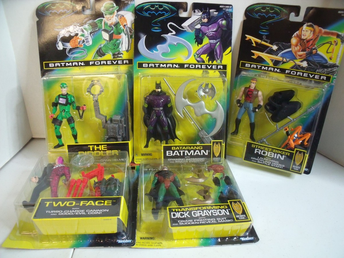 1995 Kenner Batman Forever Collection NIB 5 Action Figures | eBay