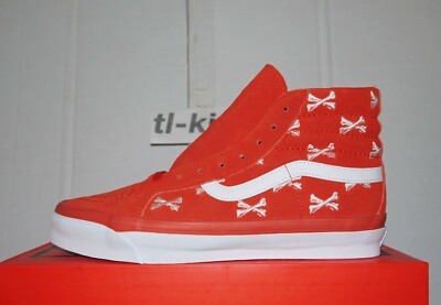 Size 8 - VANS Sk8-Hi x WTAPS Orange for sale online | eBay