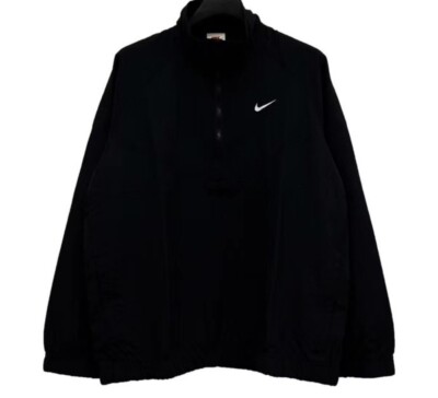 Stussy Nike Windrunner Jacket Size Large Pullover Half Zip | eBay