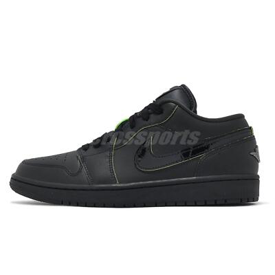 Nike Air Jordan 1 Low SE AJ1 Black Cat Mascot Men Casual Shoes