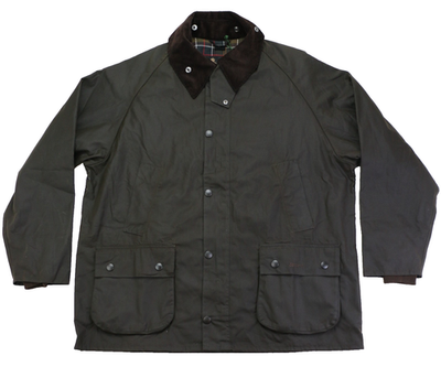 BARBOUR Classic Bedale Waxed Jacket Men's Size 46/XL UK Made in