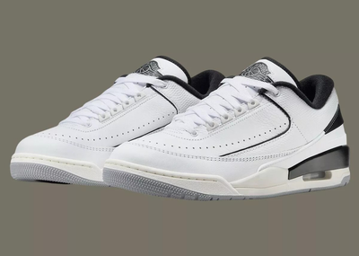 Size 12 - Air Jordan 2/3 White Black for sale online | eBay
