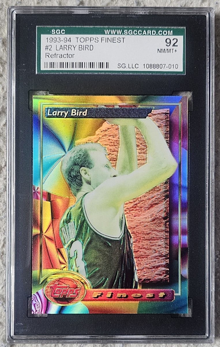 15枚限定】Larry Bird Topps Finest 15枚限定】Larry Bird Topps Finest