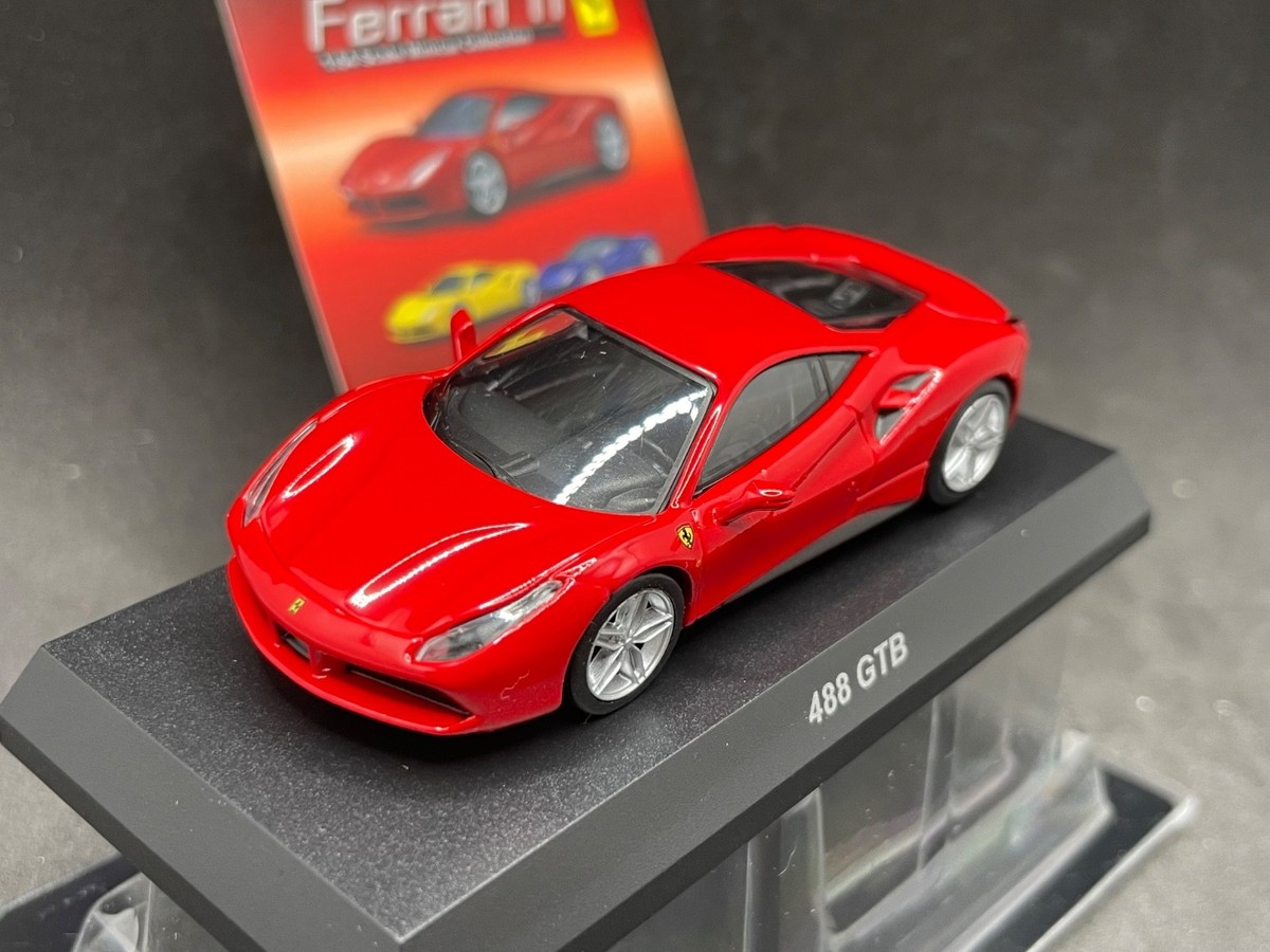 Ferrari 488 GTB ミニカー Looksmart 赤 1/43 Ferrari 488 GTB