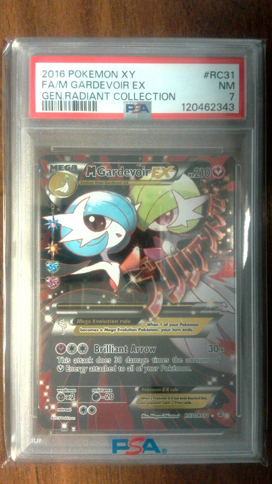 Mega Gardevoir ex 2016 XY: Generations #RC31/RC32 Radiant