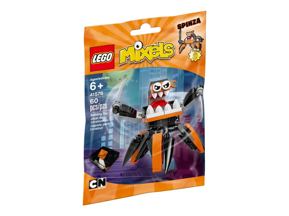 Lego Spinza 41576 MIXELS Minifigure Building Set 673419249744| eBay