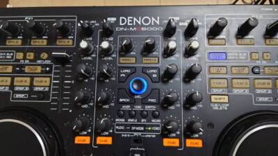 Denon DN-MC6000 Total Controller Virtual DJ Panel Cone Very Good