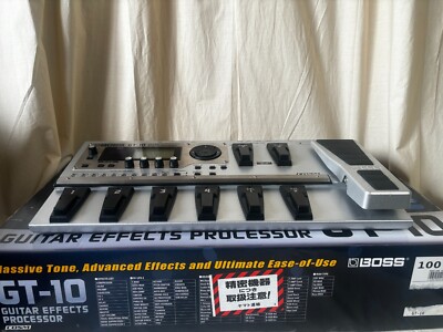 Boss GT-10 Guitar Effects Processor w/ box, power supply | eBay