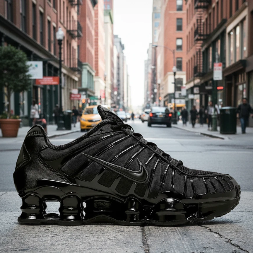 🔥 New Nike Shox TL Men's Black Metallic Hematite AV3595-002 Free