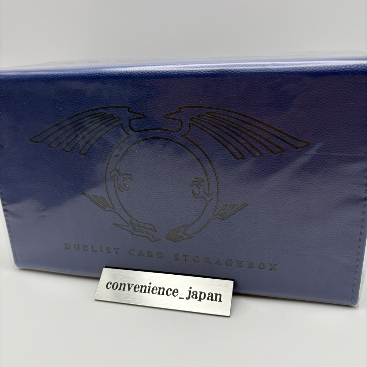 YuGiOh Mark of the Dragon Duelist Card Storage Box DX Blue