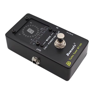 Demonfx Turbo Tuner MT-500 Strobe Tuner Guitar Bass High precision