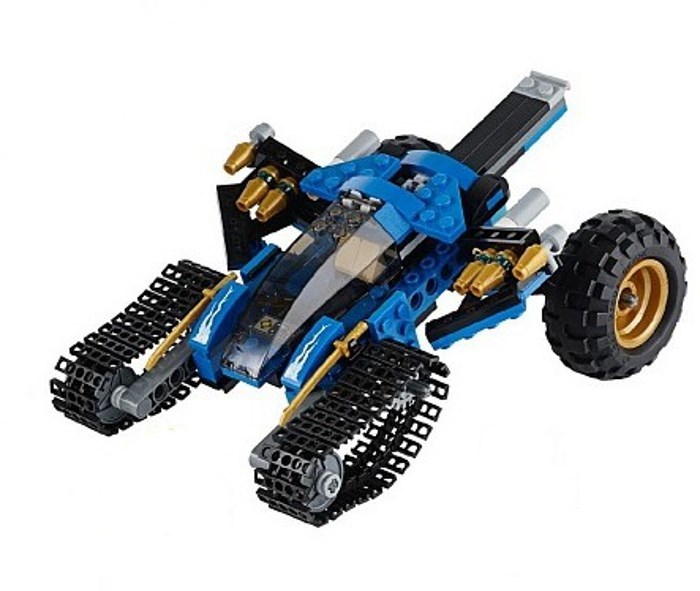 LEGO 70723 - NINJAGO - Jay's Thunder Raider - NO MINI FIGURES