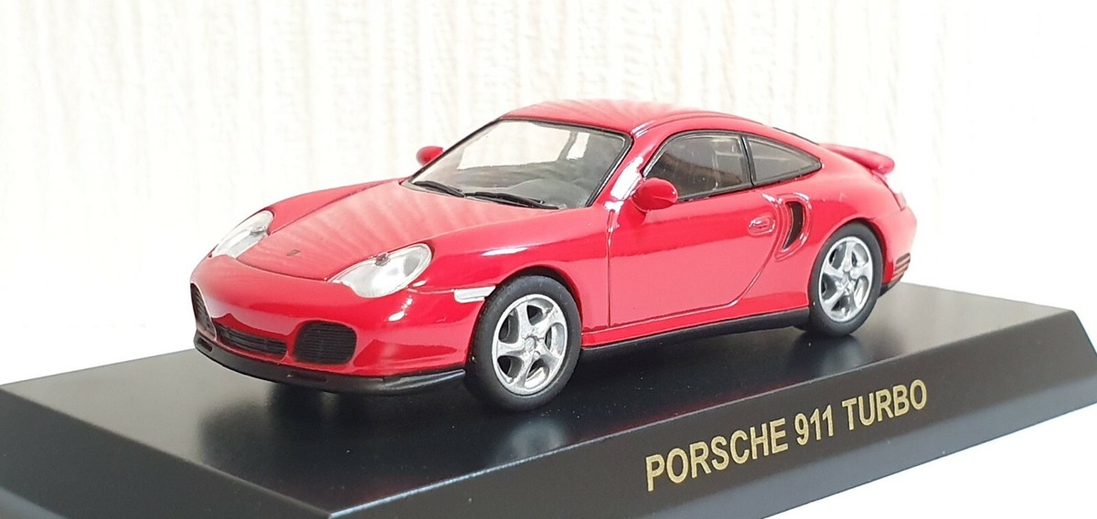 1/64 Kyosho PORSCHE 911 TURBO 996 RED diecast car model | eBay