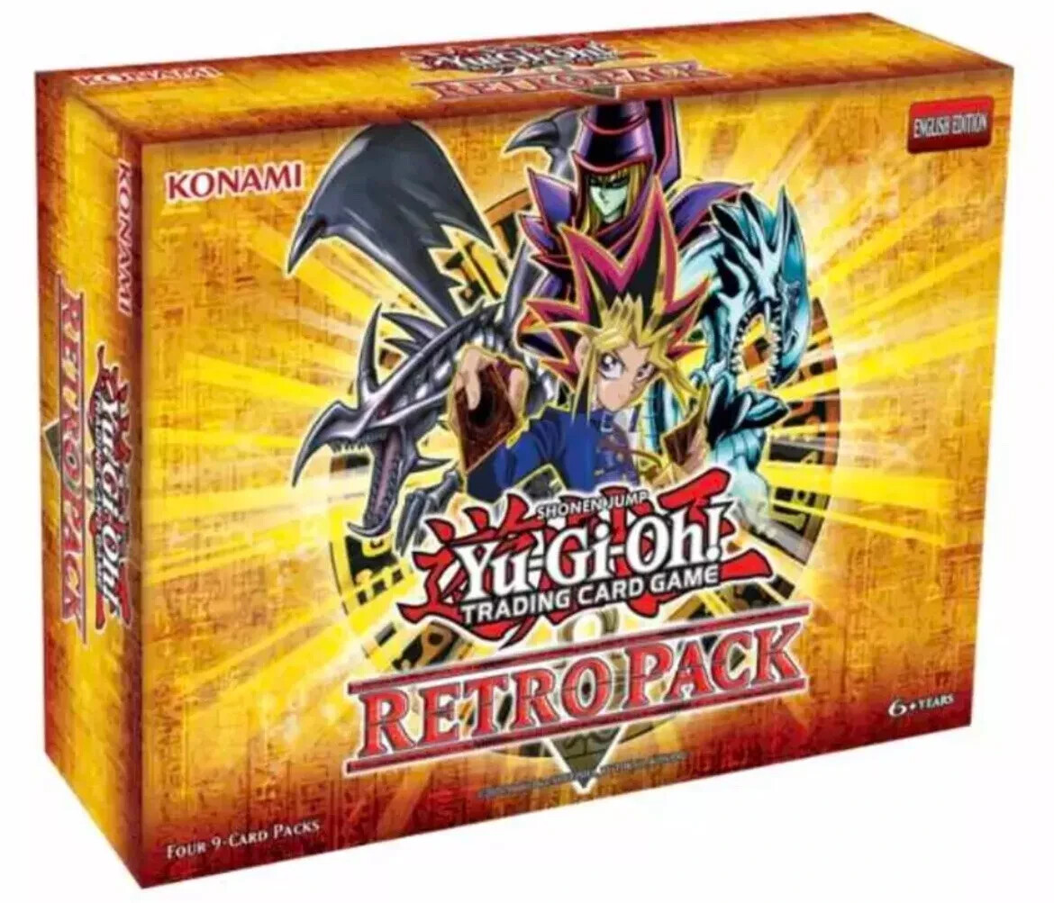 YuGiOh RETRO PACK 1 Mini Booster Box English Reprint TCG - yu-gi