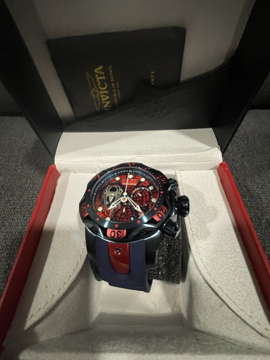 Limited Edition Marvel Spider-Man Invicta Venom Reserve Watch #29