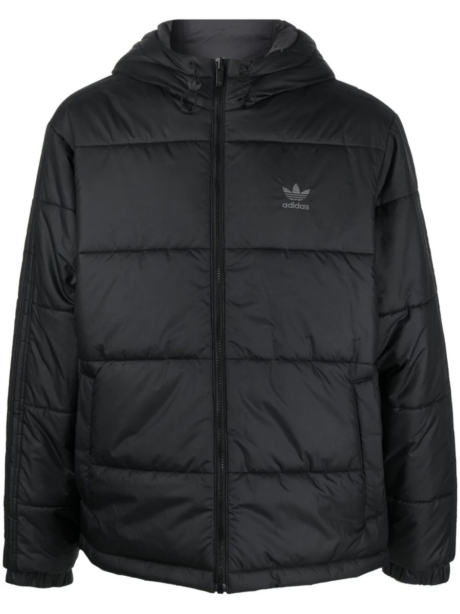 AUTHENTIC ADIDAS ORIGINALS REVERSIBLE PUFFER HOODIE IL6116 | eBay