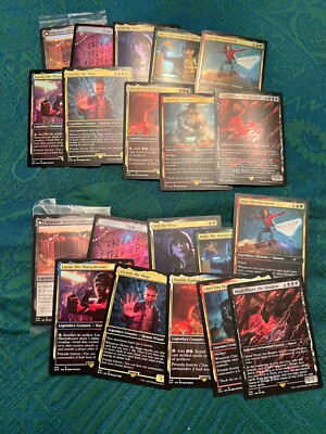 MTG Stranger Things X Secret Lair Single Cards ** You Choose