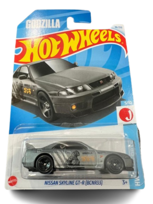 Hot Wheels Nissan Skyline GT-R BCNR33 R33 Godzilla HW J-Imports