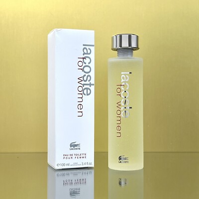 LACOSTE for Women 3.4oz-100ml EDT Spray New RARE - VINTAGE