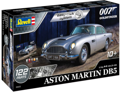 Revell James Bond 007 Aston Martin DB5 Easy-Click W/ Paint 1/24