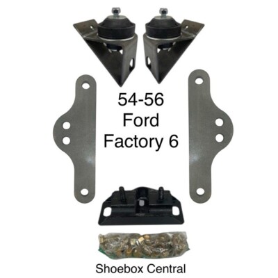 1954 1955 1956 Ford Car SBF Motor Mount Conversion Swap Kit 289