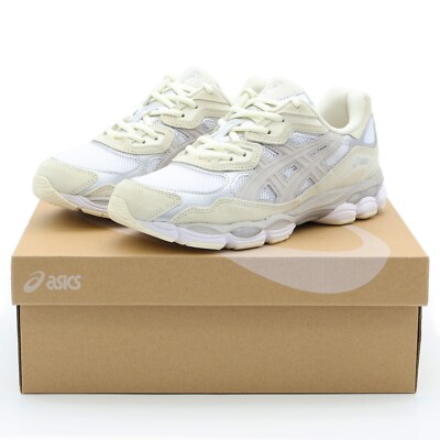 1201A789-105 Asics Gel-NYC White Oyster Grey Beige Ivory Sand