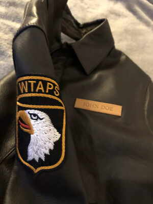 Wtaps A-2 Leather Jacket | eBay