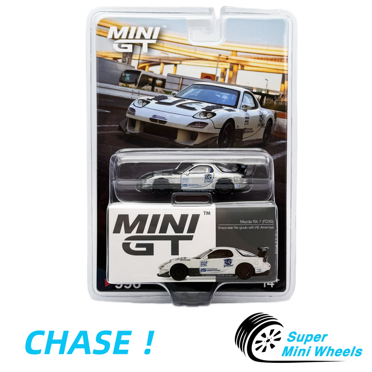 CHASE ! Mini GT 1:64 Mazda RX-7 (FD3S) Itosyoukai Rei-gouki w/ RE