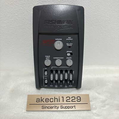 Fishman Pro EQ Platinum Bass Preamp D.I. Equalizer Used Tested | eBay