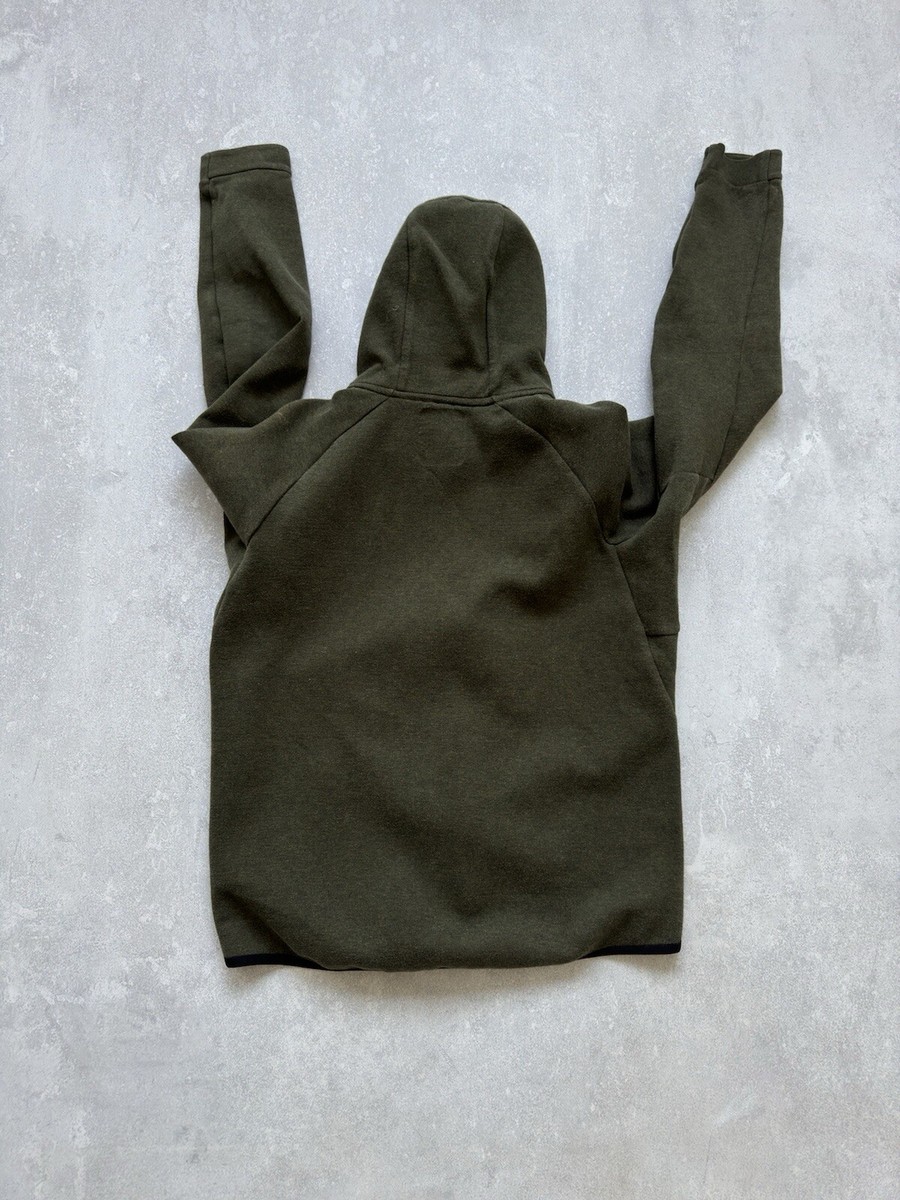 Vintage Nike Tech Fleece Ninja Zip Hoodie Khaki | eBay