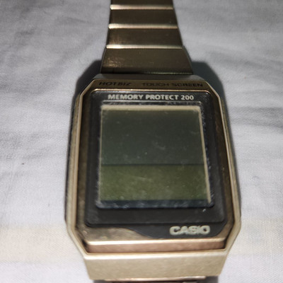 Casio Hotbiz Vdb-2000 Digital Quartz Men Touch Screen Vintage