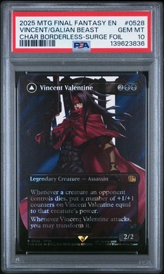 Vincent Valentine (Borderless) (Surge Foil) Final Fantasy Foil for