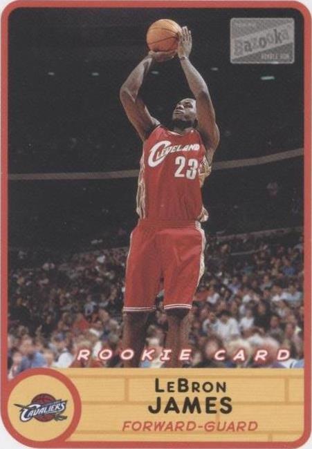 2003-04 Bazooka - LeBron James #223 for sale | eBay