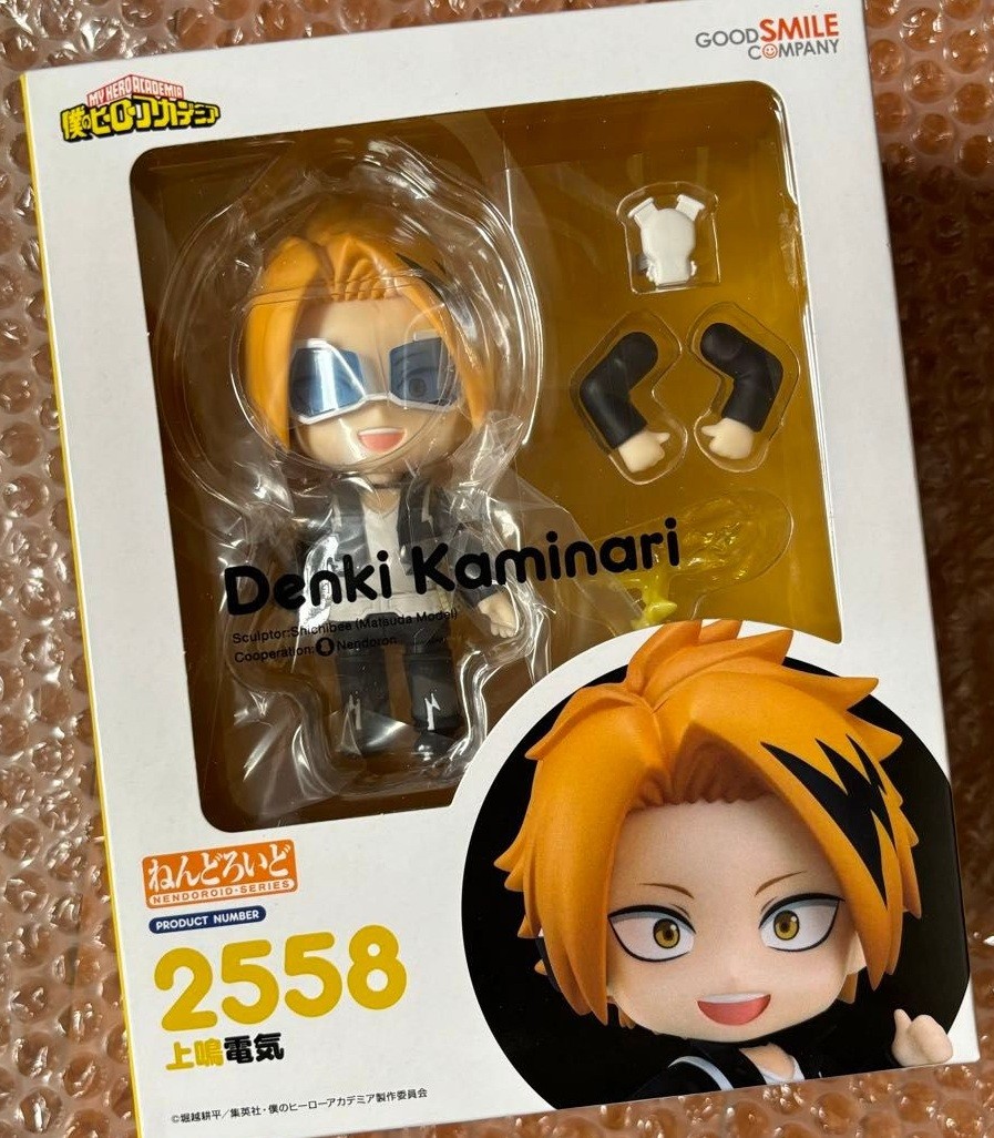 Nendoroid My Hero Academia Kaminari Denki 2558 Figure Toy New Box