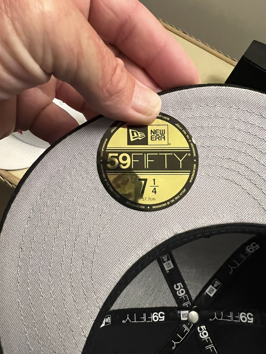 Supreme Money Box Logo New Era Black Fitted Size 7 1/4 | eBay