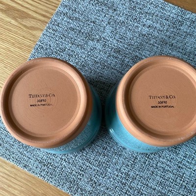 Tiffany & Co. Flower pot terracotta 2set | eBay