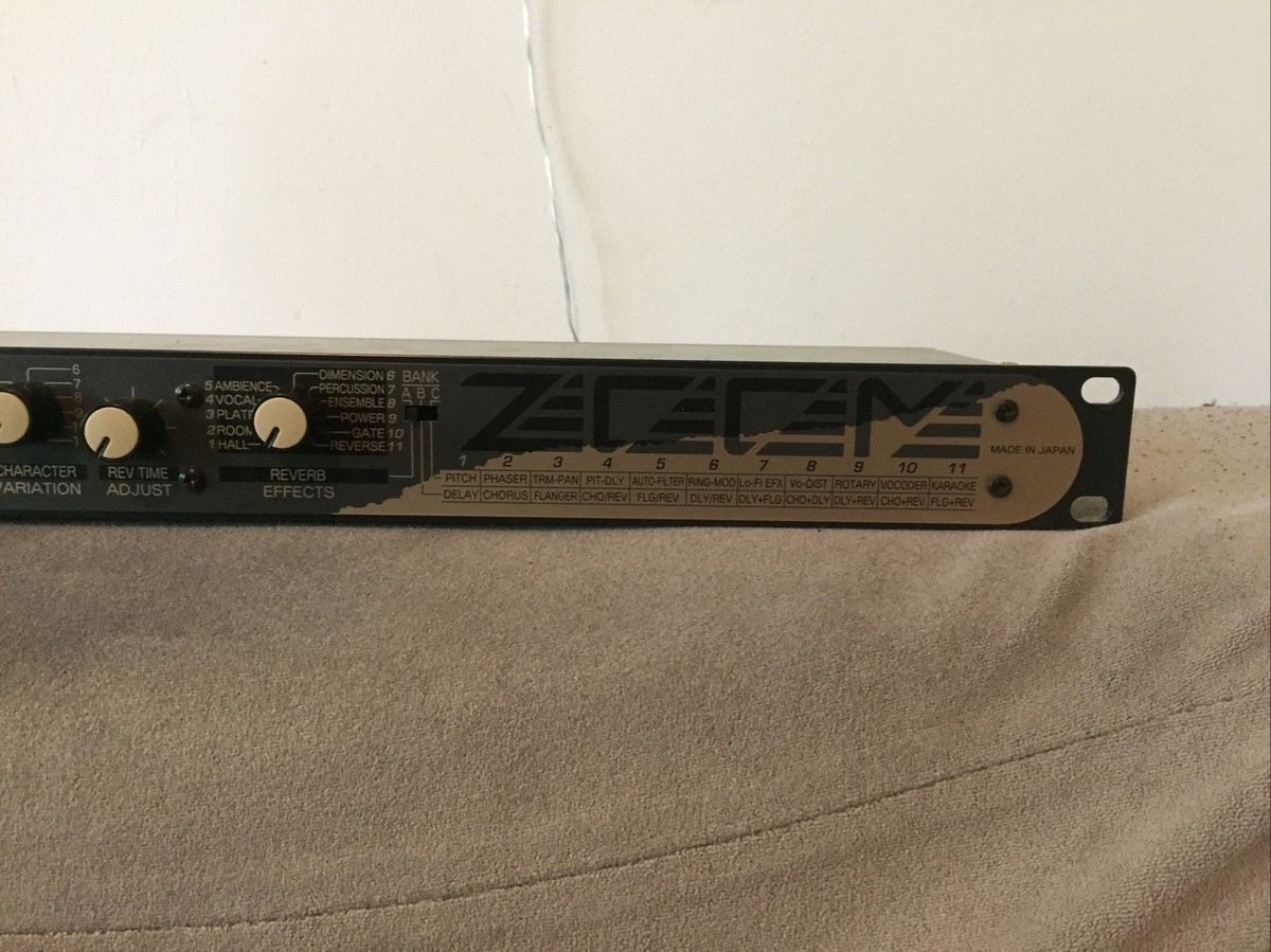 ZOOM STUDIO 1201 Digital Reverb & Multi Effects Unit | eBay