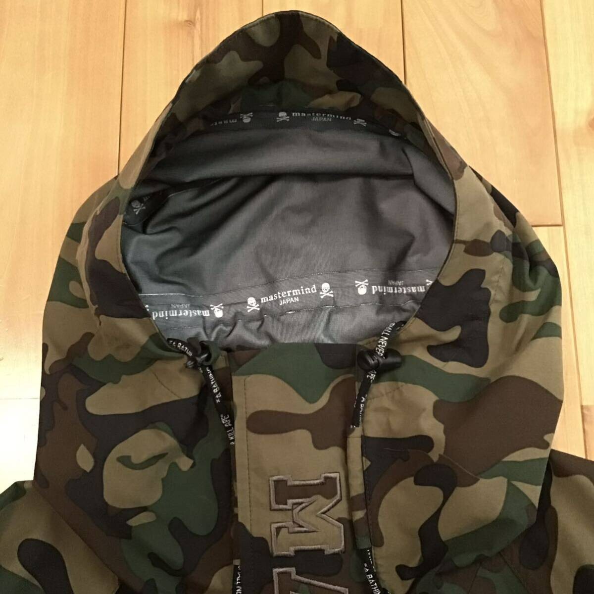 BAPE × MASTERMIND MMJ camo snowboard jacket A Bathing Ape Size S