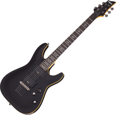 Schecter Demon-6 Electric Guitar Aged Black Satin | eBay