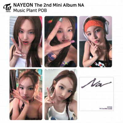 TWICE Nayeon The 2nd Mini Album NA POB Photocard WITHMUU