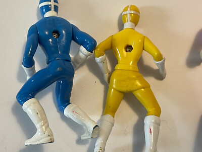 Vintage McDonald's Power Rangers Lightspeed Rescue Lot of 4 Red