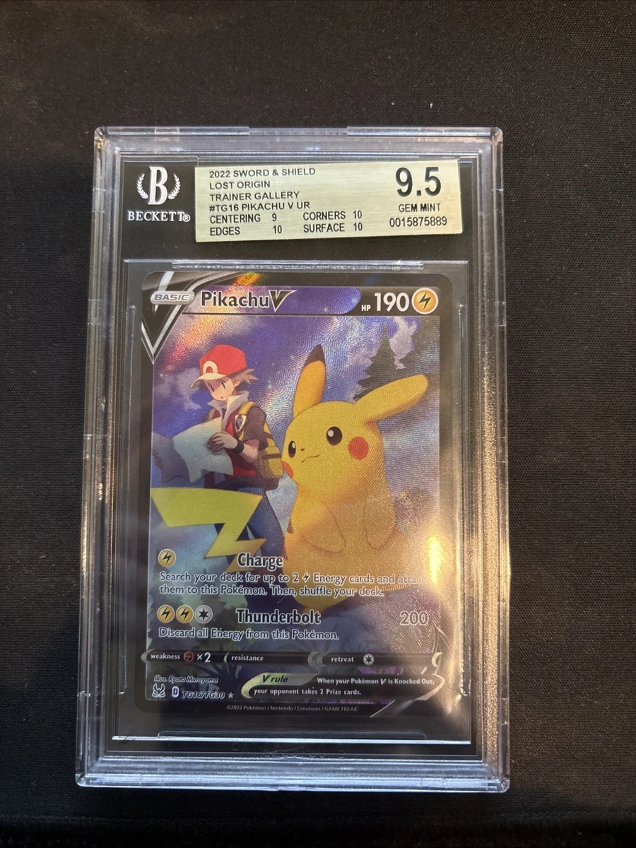 Pikachu Pokémon TCG Beckett Grading Services (BGS) Individual