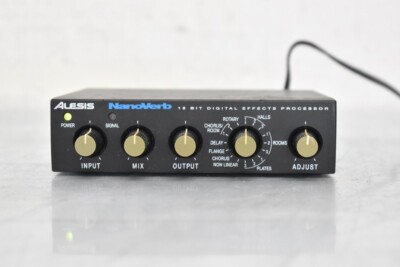 Alesis Nanoverb 18-Bit Digital Effects FX Processor | eBay