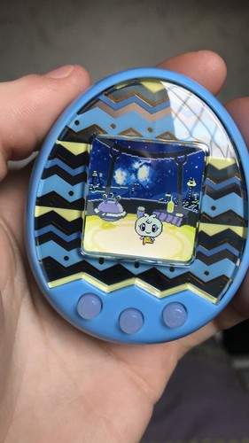 Bandai Tamagotchi Mix Spacy M X Ver. Blue Language Japanese From