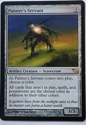 MTG | Painter's Servant | Shadowmoor | [Lightly Played] | eBay