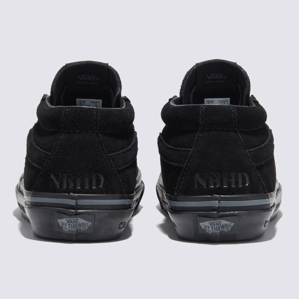 NEIGHBORHOOD x Vans Sk8-Mid 83 DX Black White 2colors Men's Size