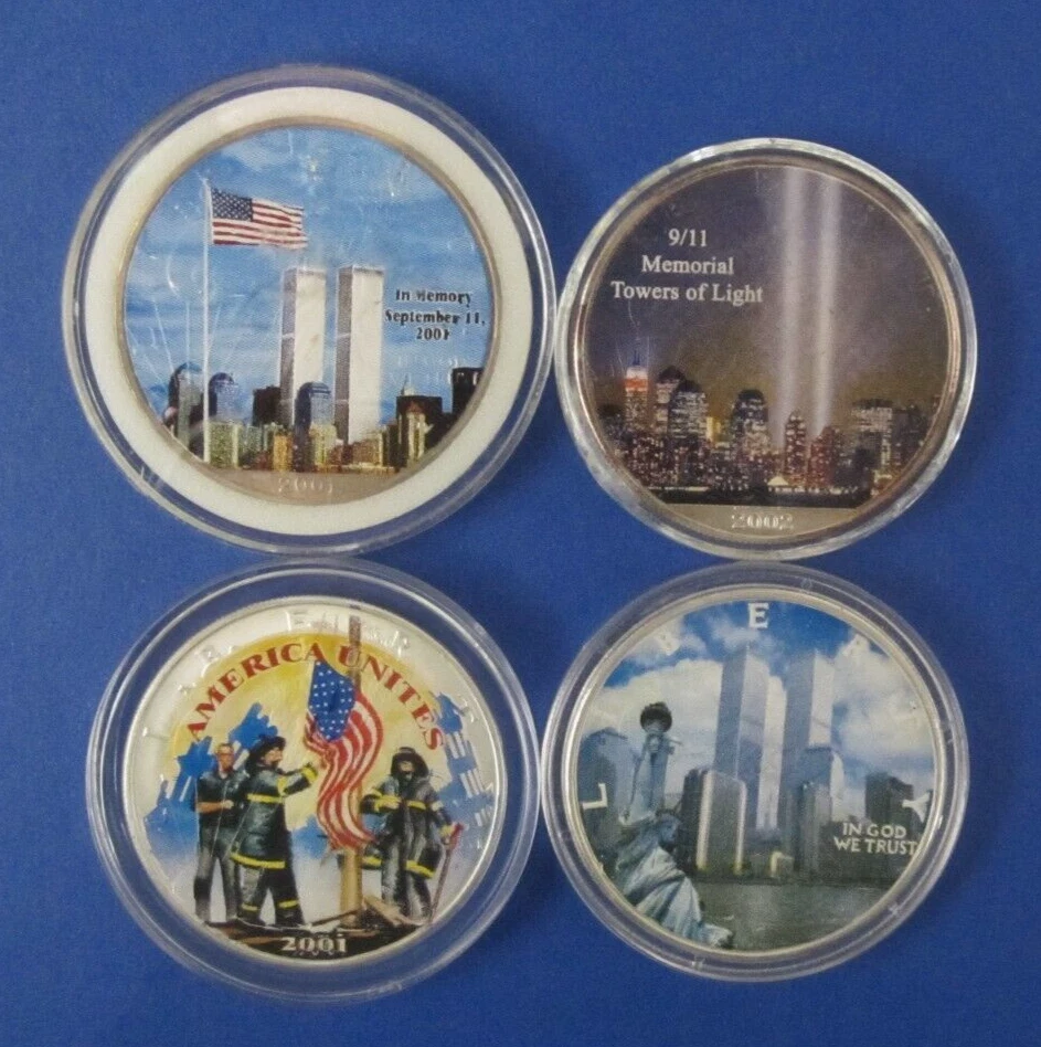 9 11 Commemorative Coin In Silver Bullion Coins for sale | eBay