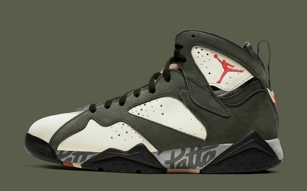 Nike Air Jordan 7 VII Retro X Patta Icicle Green Tan Size 15