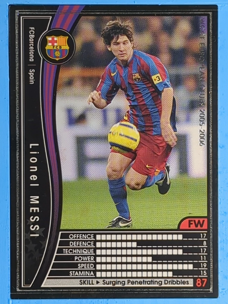 2005-06 Panini WCCF European Clubs Soccer Trading Cards for sale